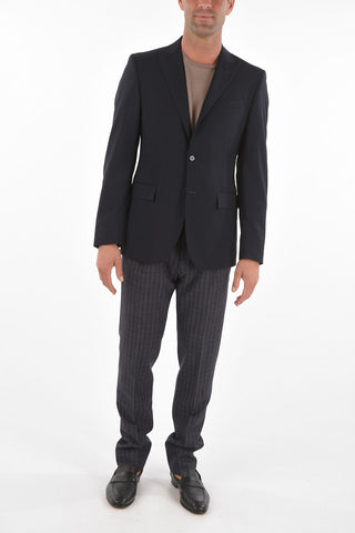 CC COLLECTION giacca a 2 bottoni REFINED due spacchi revers a lancia