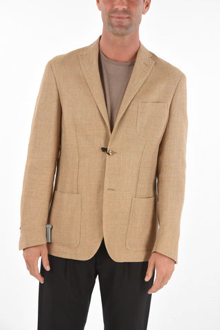 ID Hemp Virgin Wool IDENTITY Blazer with Patch Pockets
