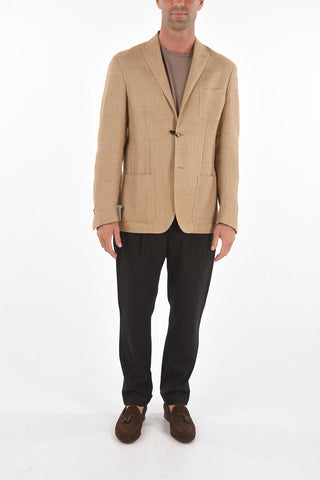 ID Hemp Virgin Wool IDENTITY Blazer with Patch Pockets