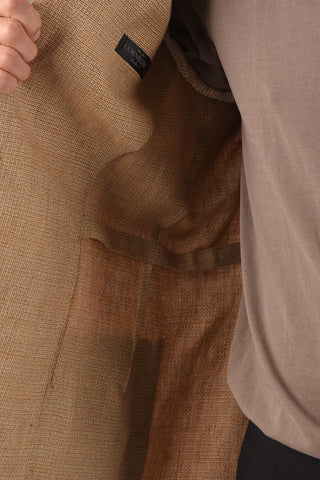 ID Hemp Virgin Wool IDENTITY Blazer with Patch Pockets