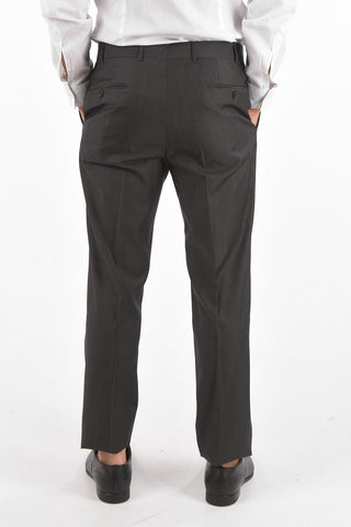 virgin wool side vents notch lapel MANTUA 2-button suit
