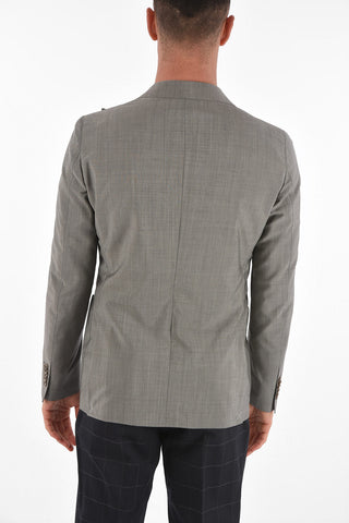 CC COLLECTION side vents peak lapel REWARD 2-button blazer