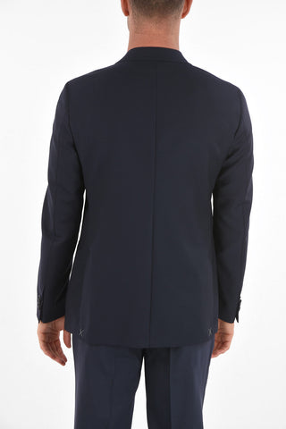 CC COLLECTION giacca a 2 bottoni RIGHT in lana vergine due spacchi revers classico