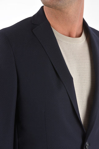 CC COLLECTION giacca a 2 bottoni RIGHT in lana vergine due spacchi revers classico