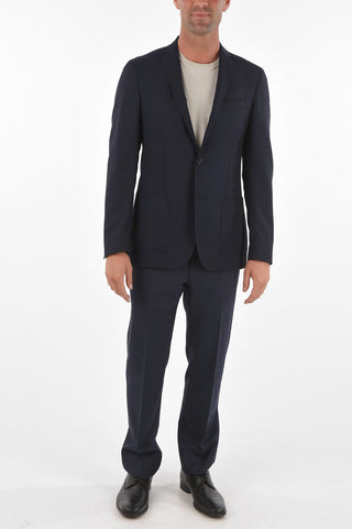 CC COLLECTION giacca a 2 bottoni RIGHT in lana vergine due spacchi revers classico