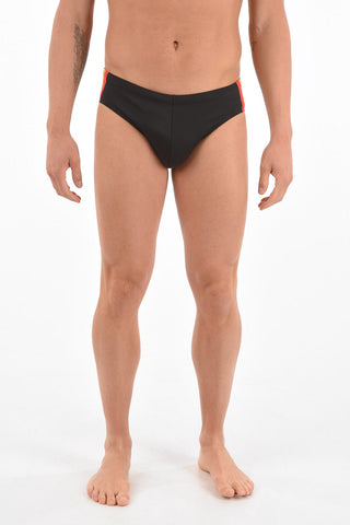 rainbow side printed BMBR-JACK swim brief
