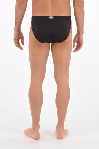 rainbow side printed BMBR-JACK swim brief