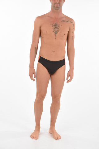 rainbow side printed BMBR-JACK swim brief