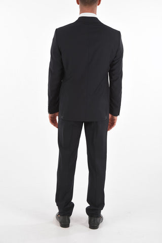 CC COLLECTION virgin wool notch lapel belt loops 2-button RIGHT suit