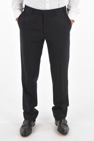 CC COLLECTION virgin wool notch lapel belt loops 2-button RIGHT suit