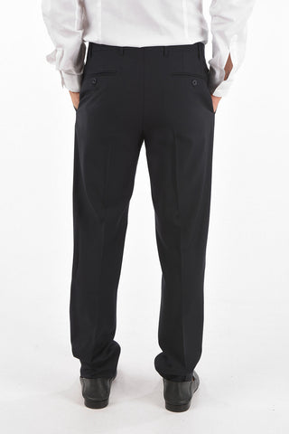 CC COLLECTION virgin wool notch lapel belt loops 2-button RIGHT suit