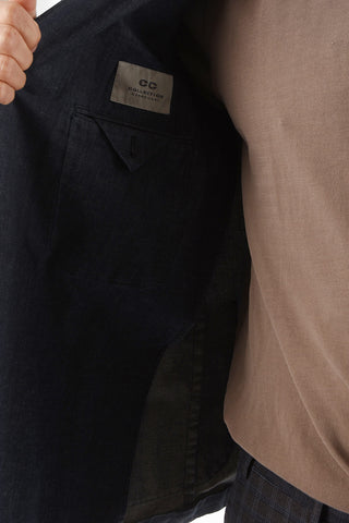 CC COLLECTION Double-Breasted Jacket with Two Vents, Peak Lapel and Patch Pocket