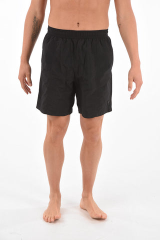 drawstring waist 4 pockets swim shorts