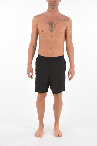 drawstring waist 4 pockets swim shorts