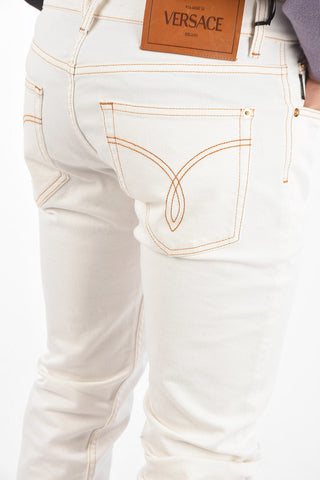 Pantaloni 5 Tasche in Denim Stretch
