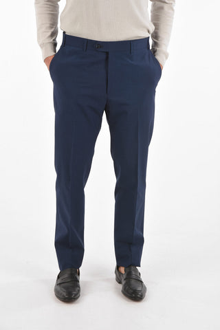 district check side vents notch lapel MANTUA 2-button suit