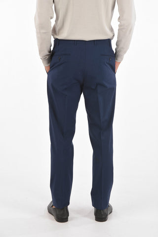 district check side vents notch lapel MANTUA 2-button suit
