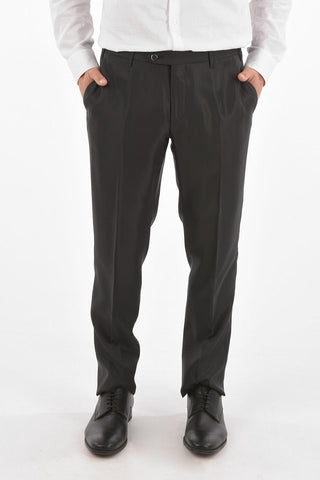 plain herringbone shawl lapel 3 piece waistcoat suit