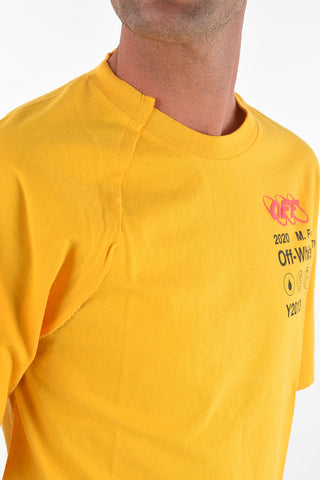 Crew Neck INDUSTRIAL Y013 Cotton T-Shirt