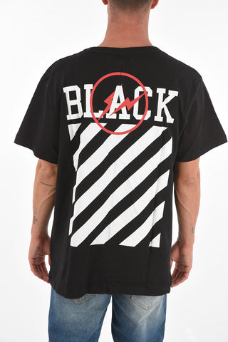 MELANISM Printed BLACK A T-Shirt