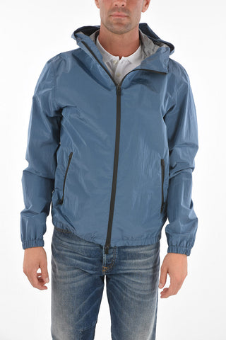 Nylon OPALESCENT Hooded Windbreaker