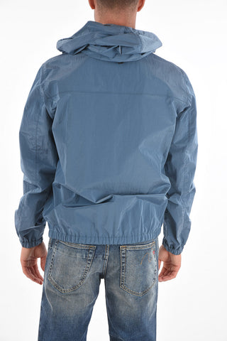 Nylon OPALESCENT Hooded Windbreaker