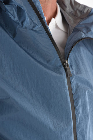 Nylon OPALESCENT Hooded Windbreaker