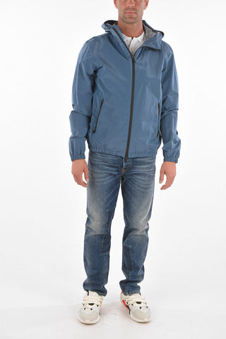Nylon OPALESCENT Hooded Windbreaker