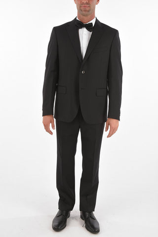 CC COLLECTION virgin wool side vents notch lapel RIGHT 2-button suit