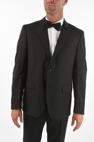 CC COLLECTION virgin wool side vents notch lapel RIGHT 2-button suit