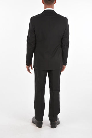 CC COLLECTION virgin wool side vents notch lapel RIGHT 2-button suit