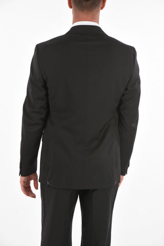 CC COLLECTION virgin wool side vents notch lapel RIGHT 2-button suit