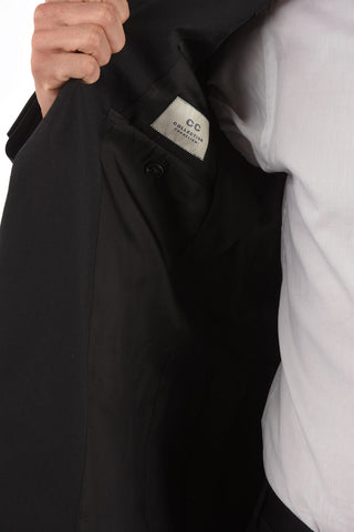 CC COLLECTION virgin wool side vents notch lapel RIGHT 2-button suit