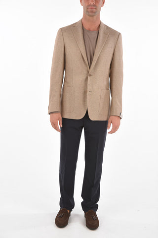 Solid color GATE side vents 2-button  blazer
