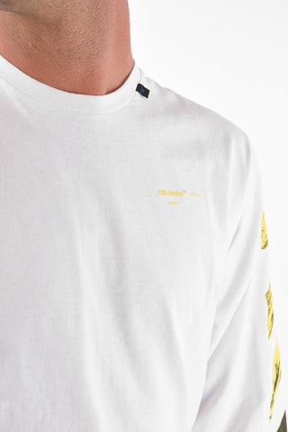 T-Shirt a Maniche Lunghe SENSE ACRYLIC in Cotone