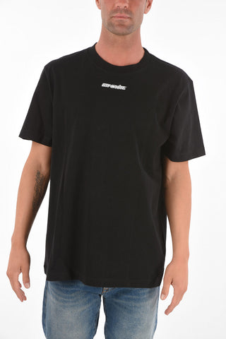 T-Shirt Girocollo MARKER CROSS in Cotone
