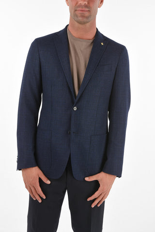 CC COLLECTION virgin wool side vents RIGHT 2-button blazer