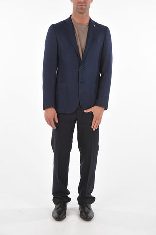 CC COLLECTION virgin wool side vents RIGHT 2-button blazer