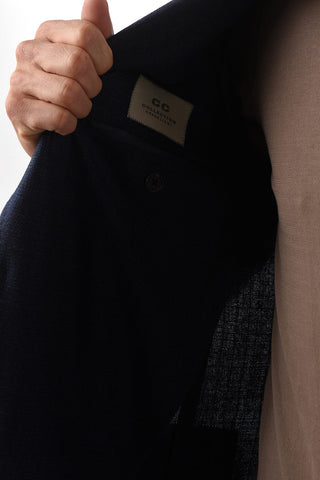 CC COLLECTION virgin wool side vents RIGHT 2-button blazer