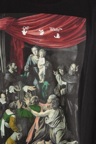 Crew Neck CARAVAGGIO Short-sleeved T-Shirt