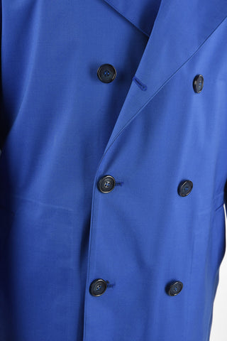 ID Double-breasted Unlined Cotton Blend Trench