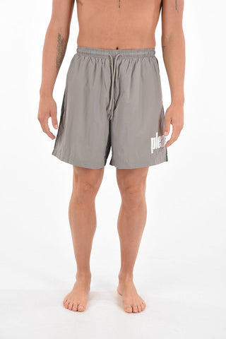 drawstring waist active shorts