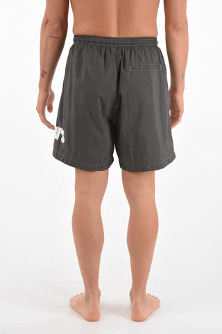 drawstring waist active shorts