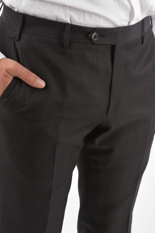 virgin wool center vent CERIM.ACADEMY 3 piece waistcoat suit
