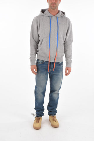 Felpa PENCIL ARROW CROSS in Cotone con Cappuccio