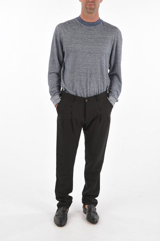CC COLLECTION virgin wool RESET double pleat pants