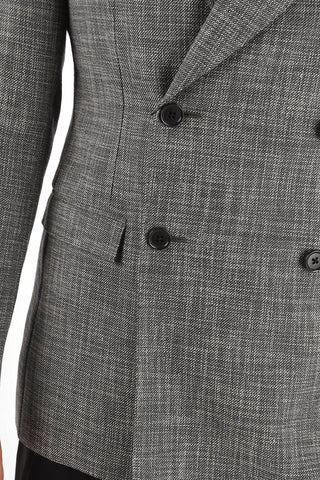 CC COLLECTION side vents notch lapel flap pocket REWARD double-breasted blazer