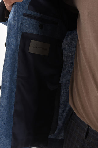 Blazer a 2 bottoni GATE in Seta e Cashmere due spacchi