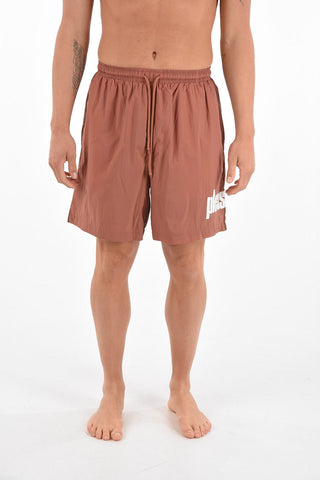 drawstring waist active shorts