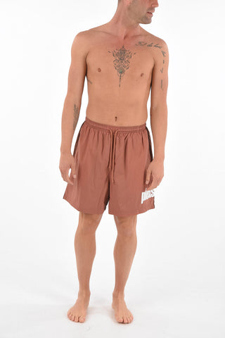 drawstring waist active shorts